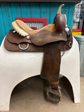 14.5" Allen Ranch Barrel Saddle