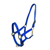 Cob Size Triple Ply Nylon Halter with Brass Hardware