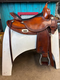 17" Circle Y Omaha Flex Tree Trail Saddle