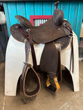 15” Hud Roberts Lightweight Working Cowhorse Saddle