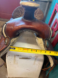 15.5" Hereford Rope Saddle