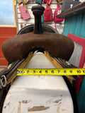 13” Double J Feather Lite Barrel Saddle