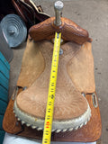 15" Billy Cook Barrel Saddle 8727