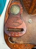 14.5" Billy Cook Barrel Saddle 4027