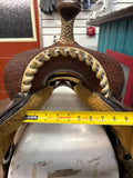 14.5" Allen Ranch Barrel Saddle