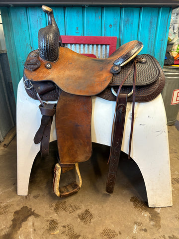 16" Cliff Langerud Cutting Saddle