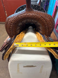 13" Cowboy Pro Youth Barrel Saddle