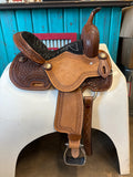 13" Cowboy Pro Youth Barrel Saddle