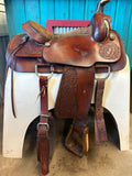 15.5" Hereford Rope Saddle