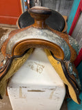 15" Broken Horn Show Saddle