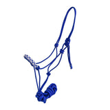 Braided Nose Cowboy Knot Halter with Lead