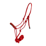 Braided Nose Cowboy Knot Halter with Lead