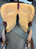 13" Cowboy Pro Youth Barrel Saddle