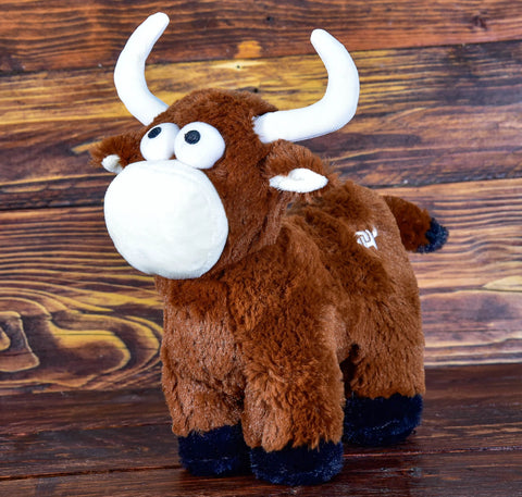 STUFFED BULL TOY by Cowboy Hardware