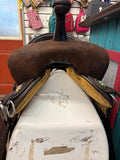 13” Double J Feather Lite Barrel Saddle