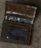 Bull Camo Trifold Mens Wallet BY STS