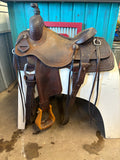 15" BF Smith and Son Ranch Cutting Saddle