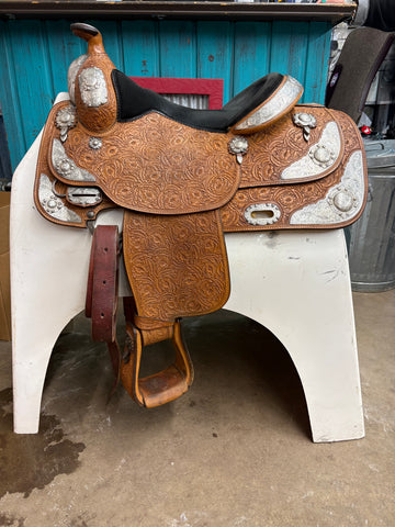 15" Broken Horn Show Saddle