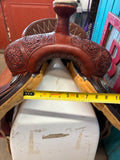 14" Scott Thomas Team Roping Saddle