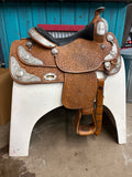15" Broken Horn Show Saddle