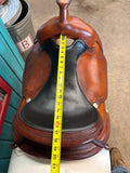 17" Circle Y Omaha Flex Tree Trail Saddle