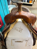 14.5" Billy Cook Barrel Saddle 4027