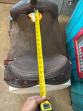 15” Hud Roberts Lightweight Working Cowhorse Saddle
