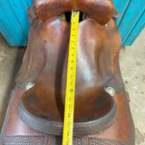 16” Roohide Cutting Saddle