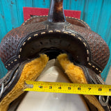 15” Reinsman Sharon Camarillo Barrel Saddle