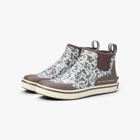 Mens Old School Wetland Camo Camp Boots by Gator Wader
