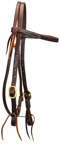 Double Buckle Browband Headstall