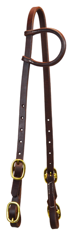 5/8" Four Buckle Slip Ear Headstall