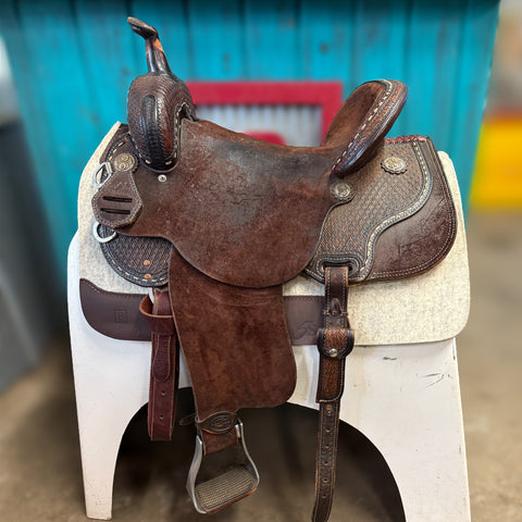 15” Reinsman Sharon Camarillo Barrel Saddle