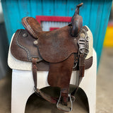 15” Reinsman Sharon Camarillo Barrel Saddle
