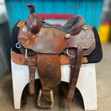 14.5” Slone Calf Roping Saddle