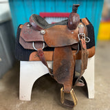 14.5” Slone Calf Roping Saddle