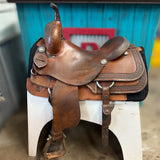 16” Roohide Cutting Saddle