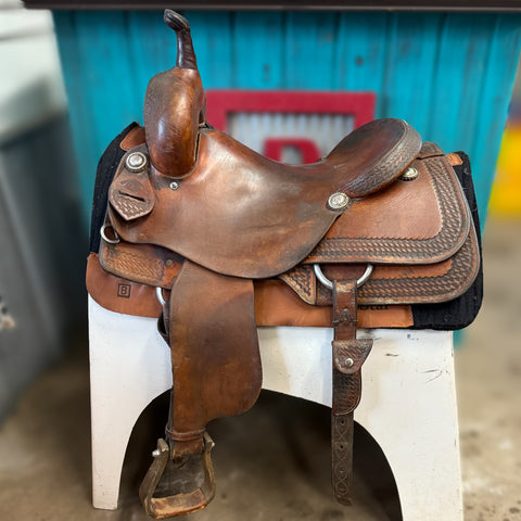 16” Roohide Cutting Saddle