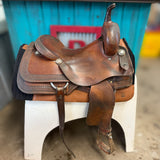 16” Roohide Cutting Saddle