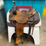 16” Langerud Custom Cutting Saddle