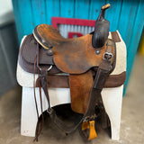 16” Langerud Custom Cutting Saddle