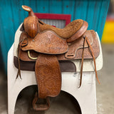 15" Hereford Tex Tan Trail Saddle