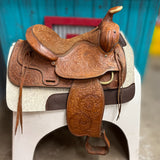 15" Hereford Tex Tan Trail Saddle