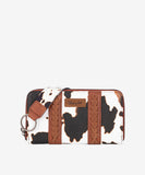 WRANGLER COW PRINT WALLET