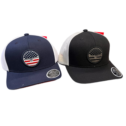 Stars and Stripes Trucker Hat by Kimes Ranch