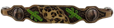 Cheetah Inlay Wither Strap