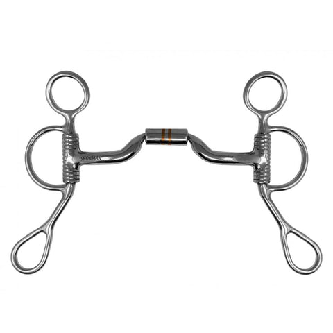 Argentine Low Port Bit with Copper Inlaid