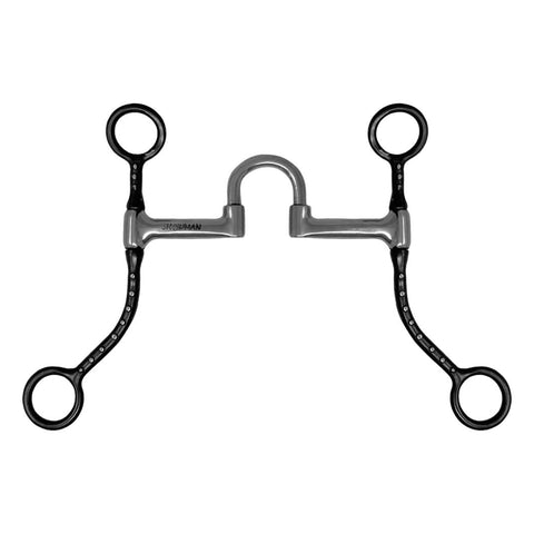 Western Short Shank Correction Bit with Silver Dots