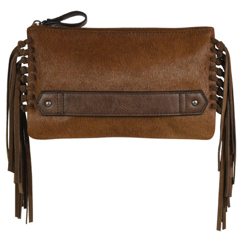 TONY LAMA HAIR ON HIDE CLUTCH