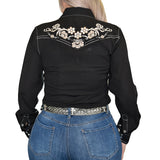 Floral Embroidered Long Sleeve Snap Shirt BY COWGIRL HARDWARE